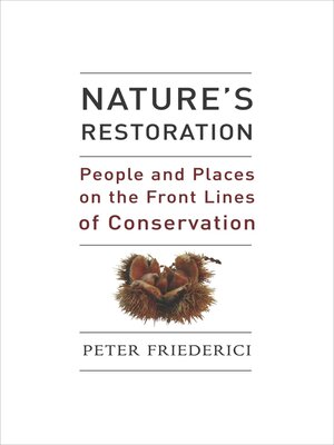 cover image of Nature's Restoration